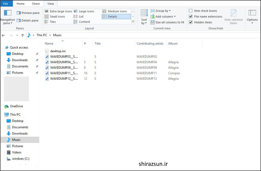 فایل desktop.ini چیست و چه کاربردی دارد