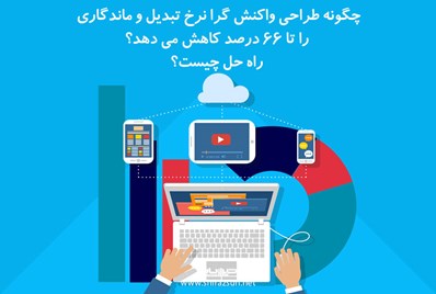 چگونه طراحی واکنش گرا نرخ تبدیل و ماندگاری را تا 66 درصد کاهش می دهد، راه حل چیست؟